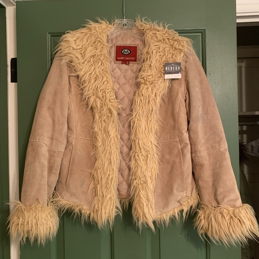 Vintage Marc Mattis genuine leather jacket